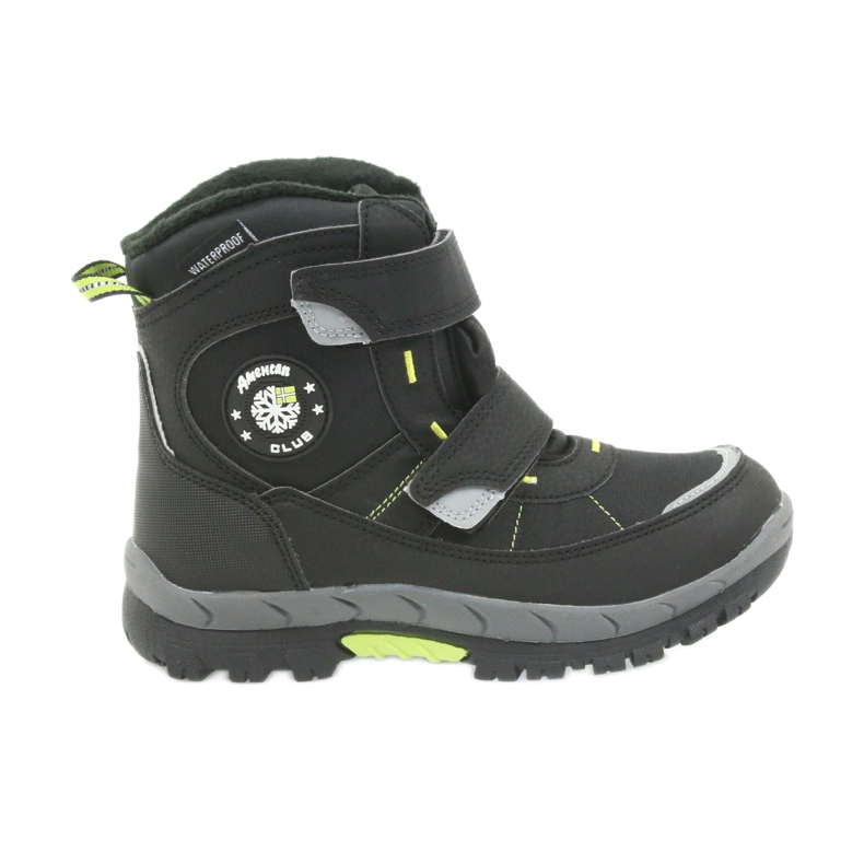 American Club Botas americanas botas de invierno con membrana de 1122. negro verde