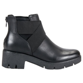 Botas de moda negro