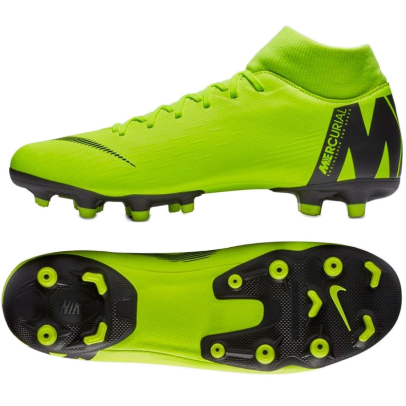 Calzado de fútbol Nike Mercurial Superfly 6 amarillo