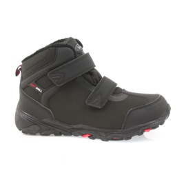American Club Botines americanos botas de invierno con membrana. negro