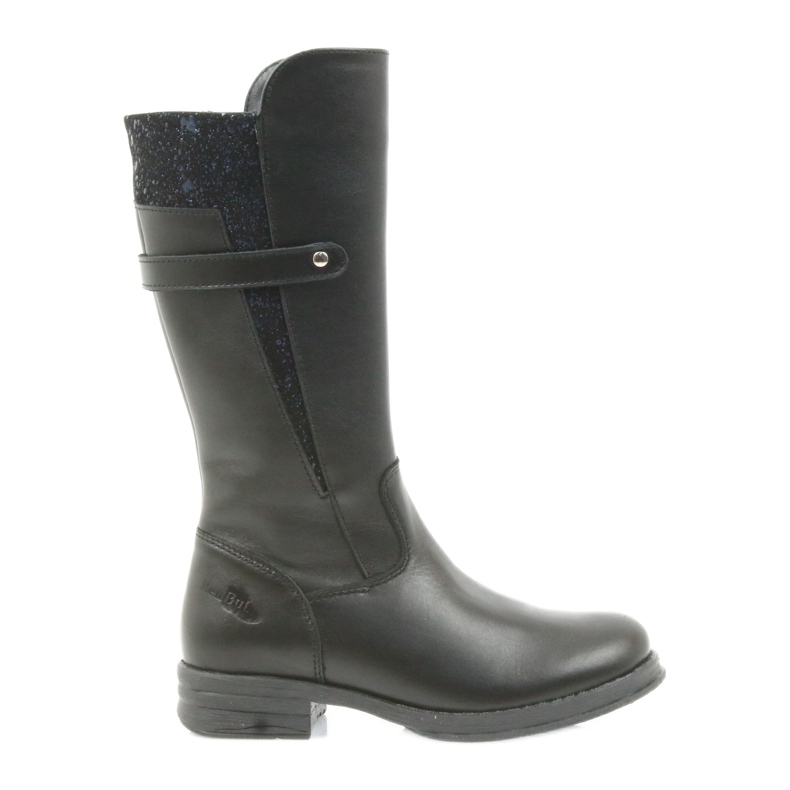 Botas largas Ren But negro 4371 azul marino