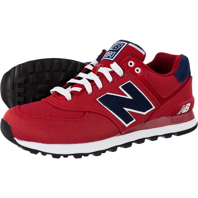 New Balance Ml574por rojo
