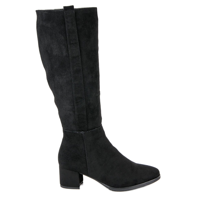 Filippo Botas de gamuza clásicas negro