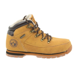 American Club Botas altas americanas botas de invierno 152619 camel beige
