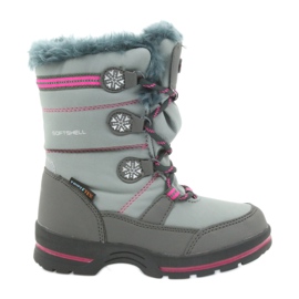 American Club Botas de invierno americanas con membrana 702SB gris rosa