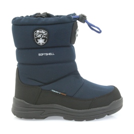 American Club Zapatos con membrana americana 801SB azul marino negro