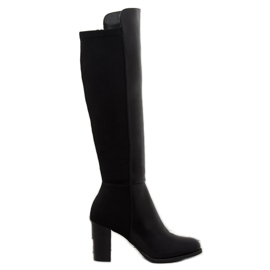 Botas con parte superior flexible negro VQ-3 Negro