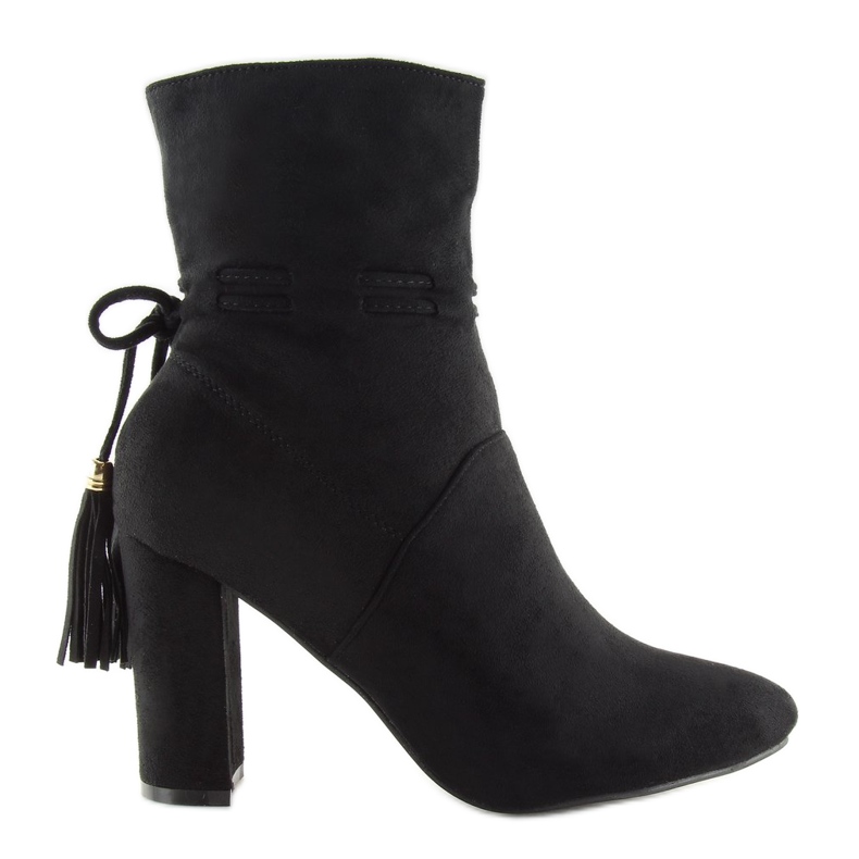 Negro FA183 Tacones negros