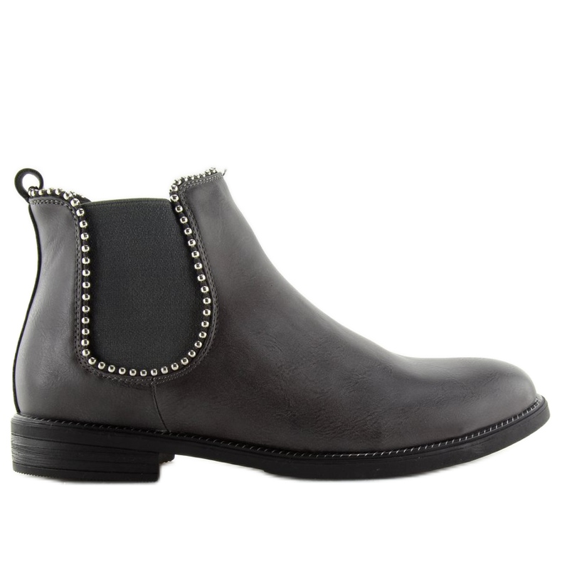 Botines Chelsea grises para mujer 1003-PA Gris
