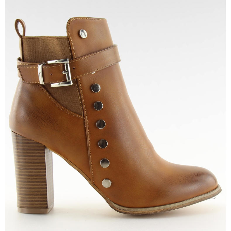 Botas de tacón camel 88073 marrón Botas de tacón camel 88073 marrón