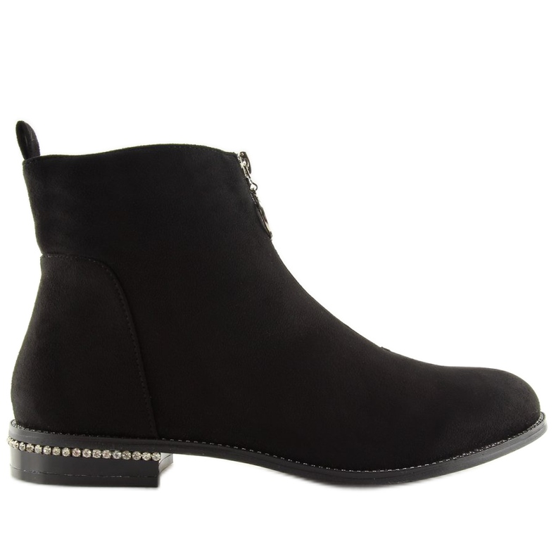 Negro Botas negras de mujer LL6300 Negro