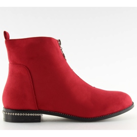Rojo Botas rojas de mujer LL6300 Rojo