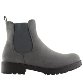 Botines Chelsea grises para mujer SP16 Gris