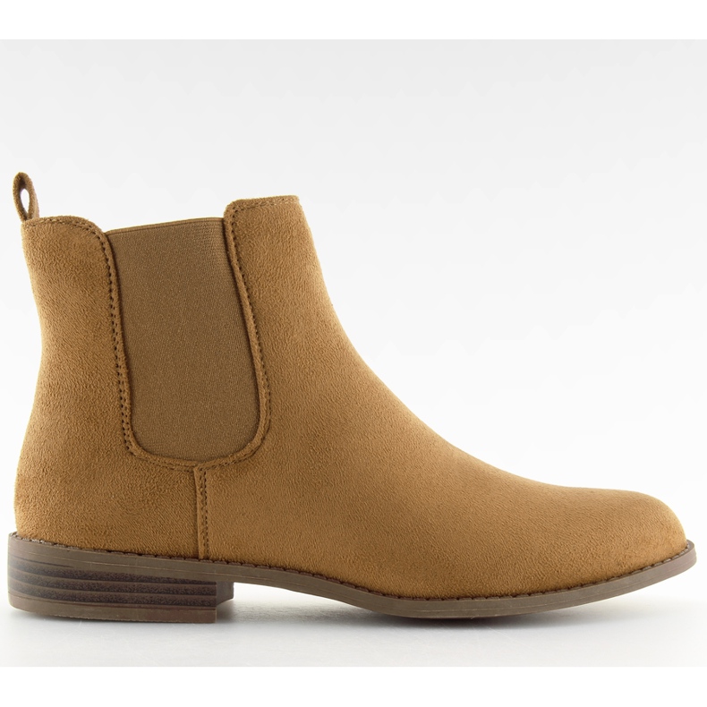 Camel LJ111 Botas Chelsea de mujer Camel marrón