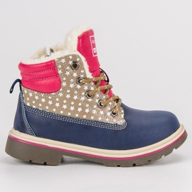 Arrigo Bello Botas de invierno para niños azul