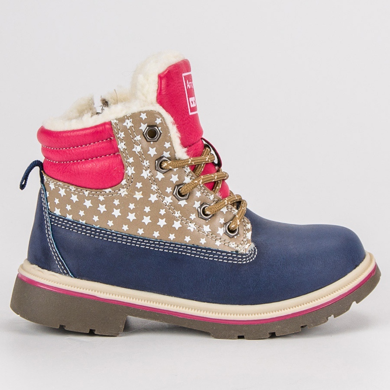 Arrigo Bello Botas de invierno para niños azul