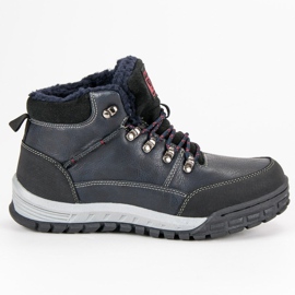 Arrigo Bello Botas de invierno multicolor azul marino