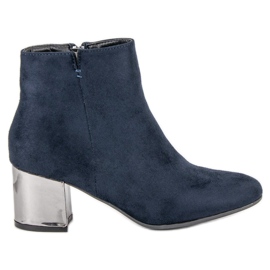 Bestelle Botas de otoño elegantes azul