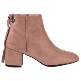 Botas de polvo clásicas rosado