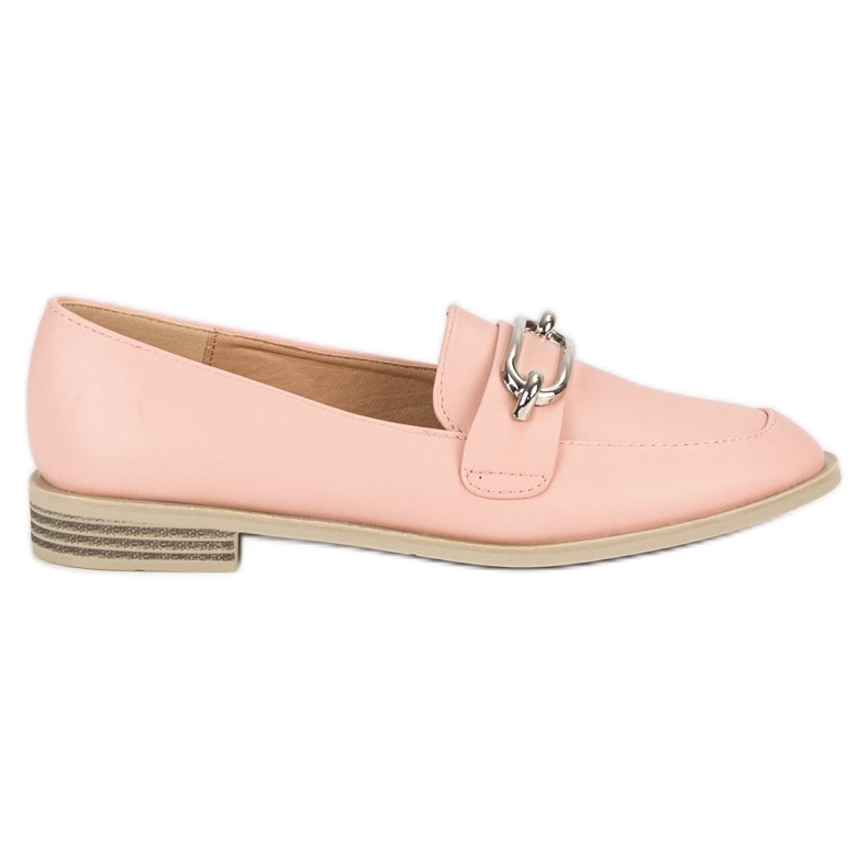 Super Me Mocasines en polvo rosado