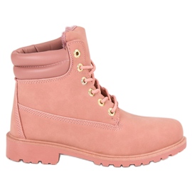 Tramperos de polvo rosado