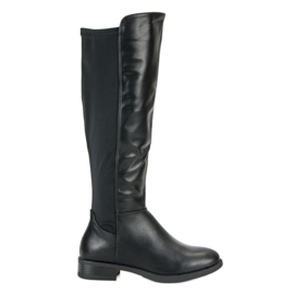 Botas de montar negras negro