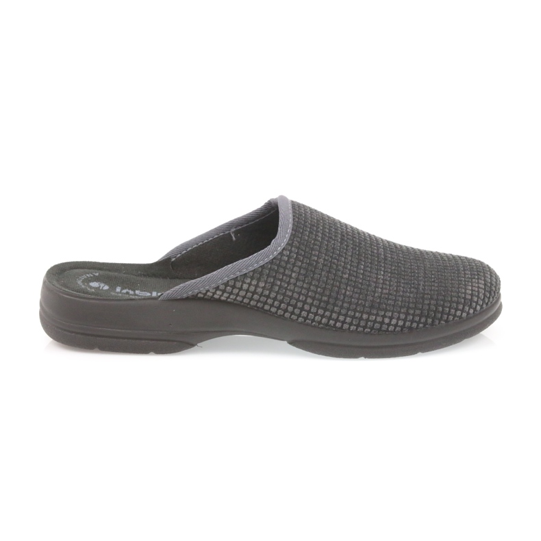 Inblu Pantuflas grises para hombre