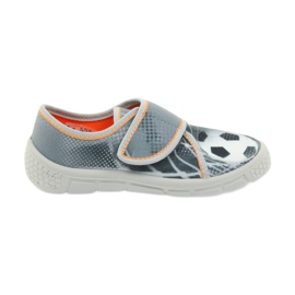 Befado zapatos para niños zapatillas zapatillas 557X038 negro naranja gris