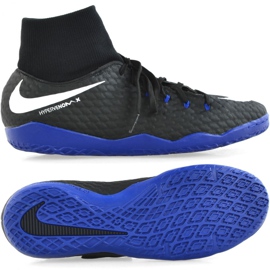 Zapatos de interior Nike Hypervenom X Phelon 3 Df Ic M 917768-002 negro negro