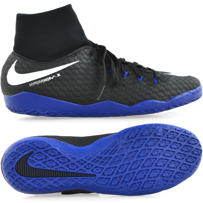 Zapatos de interior Nike Hypervenom X Phelon 3 Df Ic M 917768-002 negro negro Zapatos de interior Nike Hypervenom X Phelon 3 Df Ic M 917768-002 negro negro