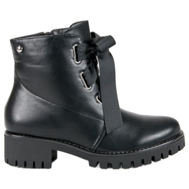 Filippo Trabajadores de botas calientes negro