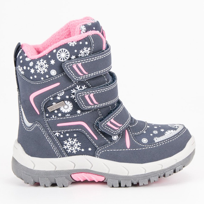 American Club Botas de nieve americanas azul