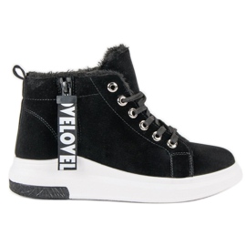 Zapatillas Cálidas Negras negro