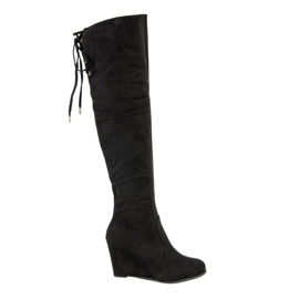 Cm Paris Botas por encima de la rodilla negro