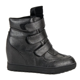 J. Star Zapatillas con Brocart negro