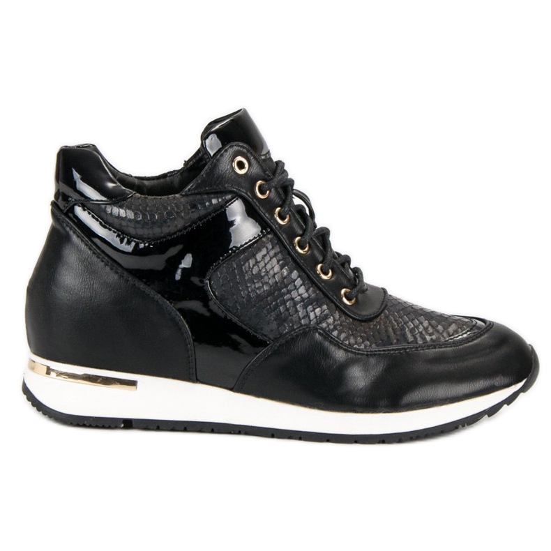 J. Star Zapatillas con cordones negro J. Star Zapatillas con cordones negro