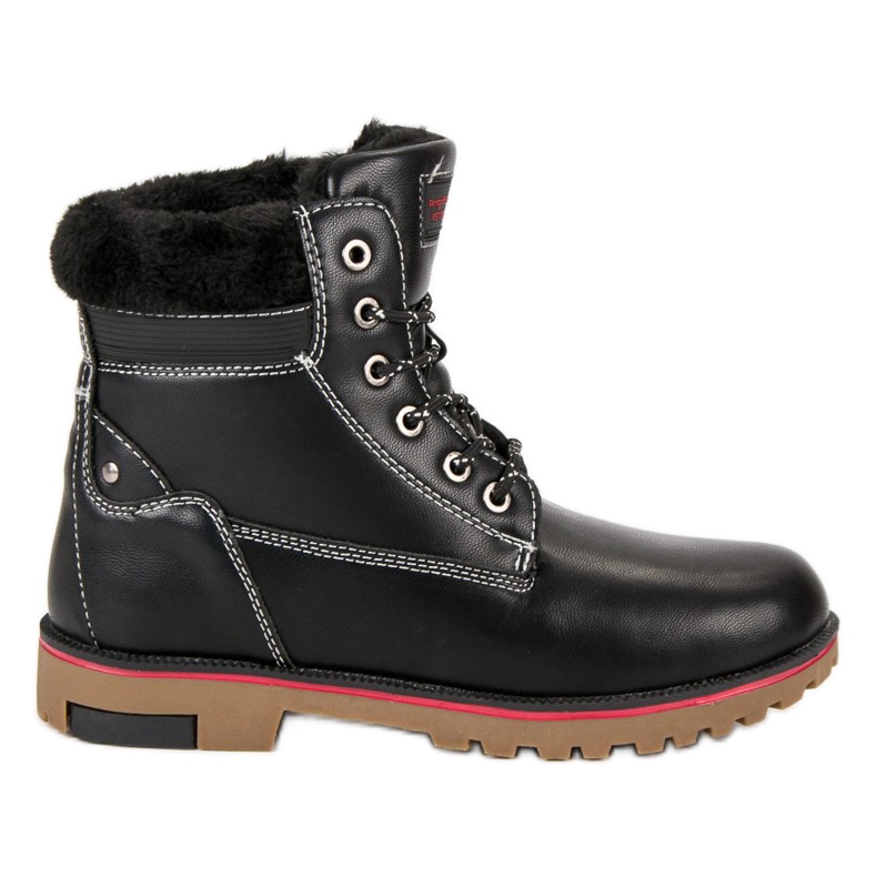 Arrigo Bello Tramperos de invierno cálido negro Arrigo Bello Tramperos de invierno cálido negro