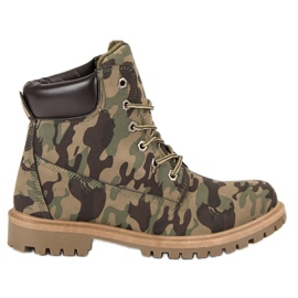 Via Giulia  Tramperos militares multicolor Via Giulia  Tramperos militares multicolor