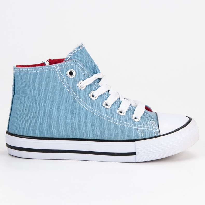 Zapatillas altas azules
