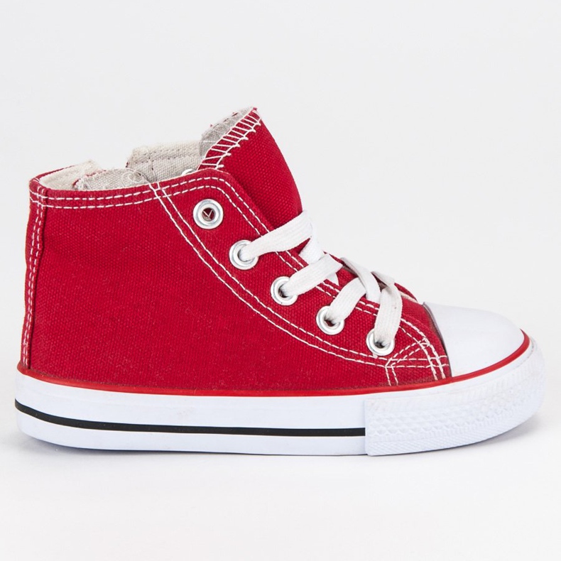 Zapatillas altas rojas rojo