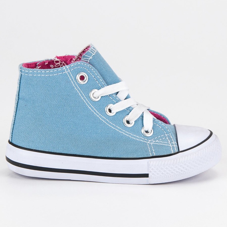 Zapatillas altas azules
