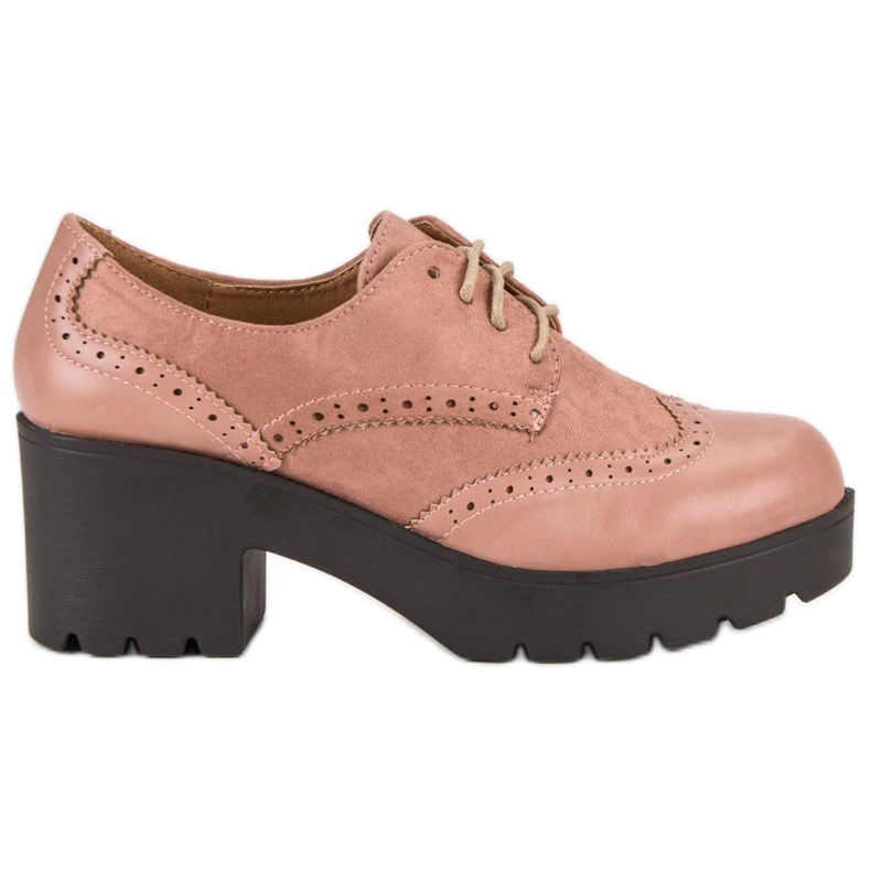 Ch. Creation Zapatos rosas elegantes rosado