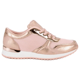 Calzado deportivo de moda rosado