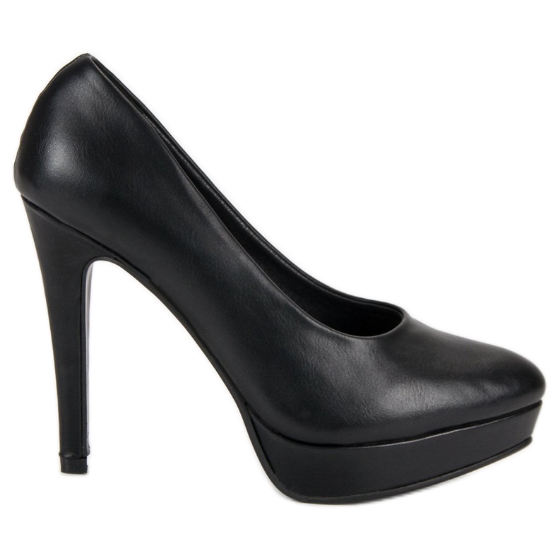 J. Star Tacones de plataforma sexy negro J. Star Tacones de plataforma sexy negro