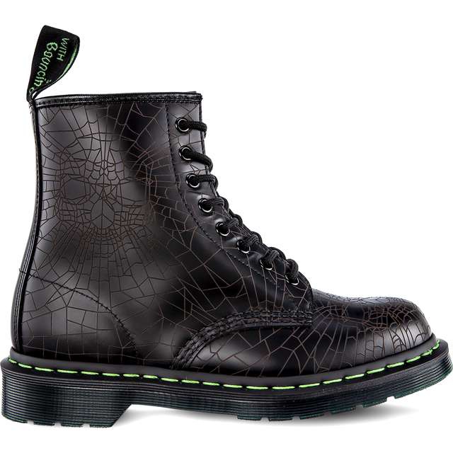 Dr. Martens 1460 Skull Web Black Skull Web Smooth negro