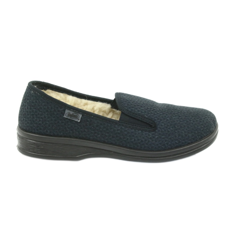 Zapatos befado hombre pu 096M090 gris azul marino