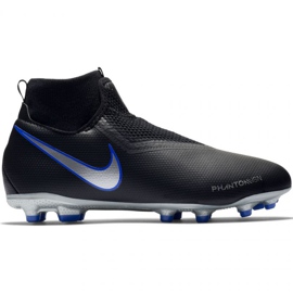 Zapatillas de fútbol Nike Phantom VSN Academy DF FG / MG Jr AO3287-004 negro
