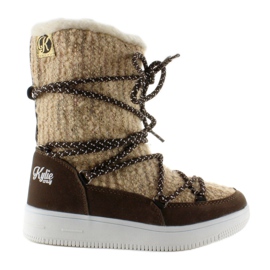 Botas de nieve para niños Eskimoski k1646102 Beige Botas de nieve para niños Eskimoski k1646102 Beige