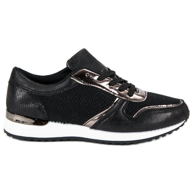 Calzado deportivo de moda negro