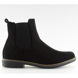 Botines Chelsea negros para mujer negro 491 Negro